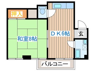 庄司コーポの物件間取画像